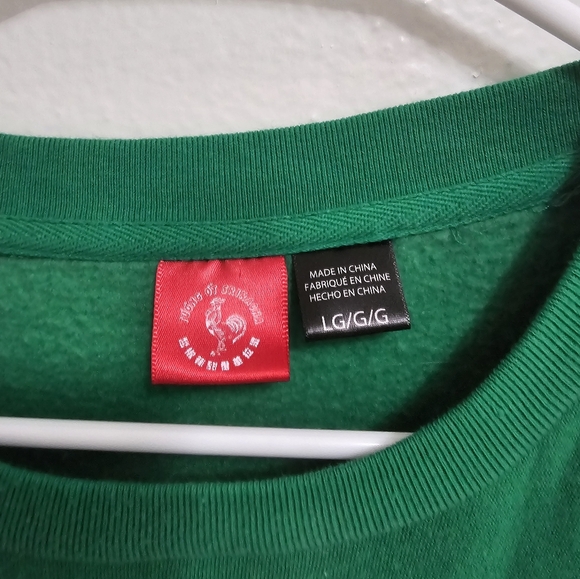 Siracha ugly christmas sweater. Sz large - Picture 2 of 3